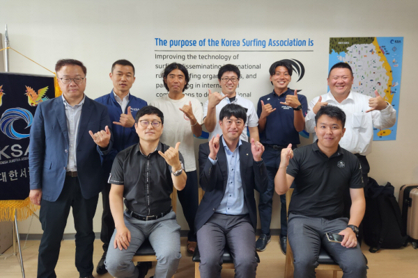 미야자키현 서핑투어 한국 프로모션 사업